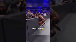 Kofi botched his spot during the Royal Rumble 😅😅 wwe [upl. by Ciredec180]