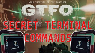 Exploring All 10 Of GTFOs Secret Terminal Commands [upl. by Leslie]