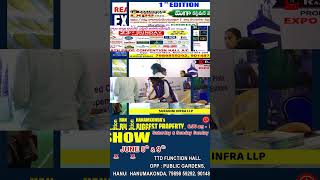 REAL ESTATE amp BUILDERS EXPO   HANAMKONDA 7989859292 [upl. by Dnalyk]