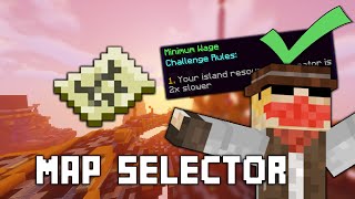 BEDWARS quotMinimum Wagequot CHALLENGE GUIDE  Hypixel Minecraft [upl. by Dlorag]