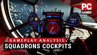 Star Wars Squadrons Cockpit Analysis  Preview [upl. by Kesley976]