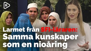 Larmet från SFILäraren Samma kunskaper som en nioåring [upl. by Lugo]