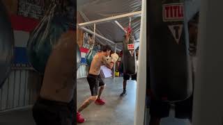 trainhardfighthard warriorfitboxingcardiokickboxing boxingtraining boxing training [upl. by Attekal]