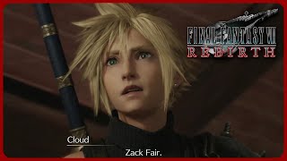 Cloud regains his memories of Zack  Final Fantasy 7 Rebirth [upl. by Yrhcaz]