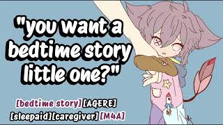 asmr caregiver reads you a bedtime story age regression agere roleplay m4a sleepaid [upl. by Ecertap]