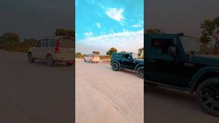 Mahindra thar vs Scorpio tochan mukabla kar diya😍trending thar facts ytshorts viralshort [upl. by Anabal366]