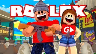 ROUBANDO A CIDADE E FICANDO RICOS  Roblox Jailbreak [upl. by Carmita]