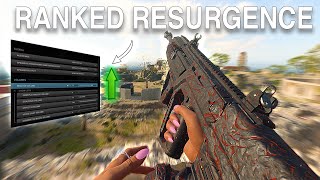 How to Maximize SR in Ranked Resurgence  Best Settings Linear 3 Sens FOV  COD Warzone 3 [upl. by Ahsilif]