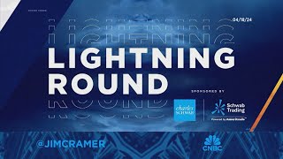 Lightning Round Its a great time to sell Aspin Aerogels says Jim Cramer [upl. by Nylsoj356]