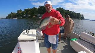 Oct 92024 Crappie fishing lake Oconee [upl. by Karli]