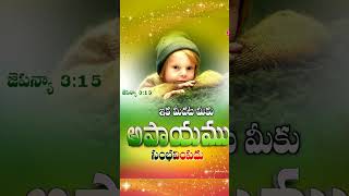 eeroju devuni vakyam🙏today promise in telugu shorts [upl. by Elag]