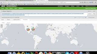 Splunk for GovHack tutorial Map visualisation [upl. by Leugar]