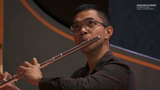 Rafael Adobas Bayog  77th Concours de Genève  Flute SemiFinal Chamber Music [upl. by Yarw]