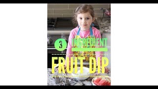 Fruit Dip Recipe [upl. by Aisela777]