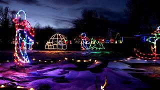 Christmas Lights at The Wyoming Territorial Prison [upl. by Bobbee]