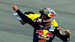 Relive Sandro Cortese celebrating his Moto3™ title triumph [upl. by Janiuszck457]