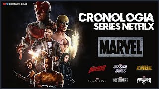 ¿CÓMO PUEDO VER LAS SERIES MARVELNETFLIX EN ORDEN CRONOLOGÍA [upl. by Elik]