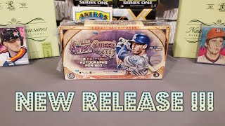 NEW RELEASE 2021 Topps Gypsy Queen Hobby Box Rip [upl. by Kieger220]