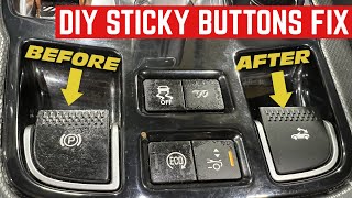 Fixing STICKY BUTTONS At Home For FREE I Try Everything [upl. by Rory]