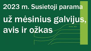 2023 m Pasėlių deklaravimas Susietoji parama už mėsinius galvijus avis ir ožkas [upl. by Ardnasak988]