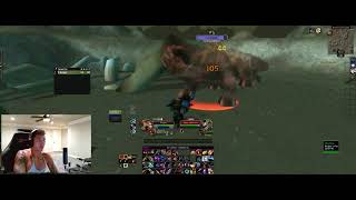 Vanilla WoW 46 Orc Hunter Leveling  Deviate Delight RPPVP [upl. by Ainimre981]