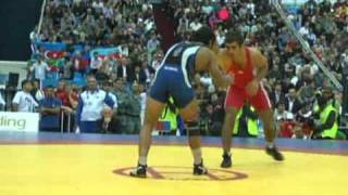 HASANOV Jabrayil AZE  SUSHIL Kumar IND 12 Finale [upl. by Aikmat583]