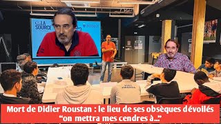 Mort de Didier Roustan  le lieu de ses obsèques dévoilés “on mettra mes cendres à” [upl. by Nitnilc]