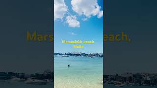 Marsaxlokk beach Malta [upl. by Griselda]