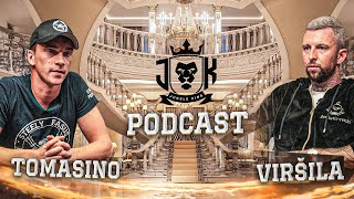 Remigijus Viršila ir Tomasino  JUNGLE KING PODCAST 3 [upl. by Wanda]