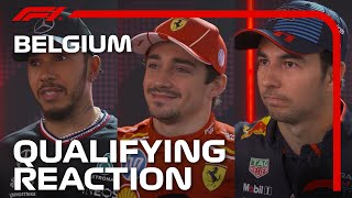 Drivers React After Qualifying  2024 Belgian Grand Prix [upl. by Laemsi]