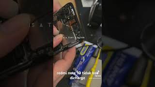 solusi redmi note 10 tidak bsa di cas  jumper jalur vbus jgn lupa dikasi sedikit lem uv biar awet [upl. by Aicak]