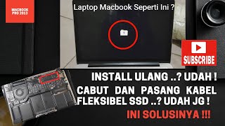 Hanya 5 menit cara cepat dan mudah mengatasi tampilan macbook folder tanda tanya [upl. by Lyrac]