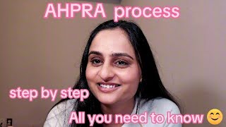 AHPRA application step by step Australian health practitioner regulation agency Everything [upl. by Ykcaj413]