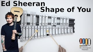 Ed Sheeran  Shape of You💗🎺on the Glockenspiel BELLs 🎧 [upl. by Seema]