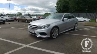 MERCEDESBENZ E CLASS DIESEL SALOON 2014 E300 Bluetec Hybrid Amg Sport 4dr 7gtronic [upl. by Lunseth]