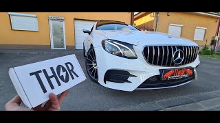 MERCEDES W213 COUPE THOR EXHAUST 2 x SOUND BOOSTER cea mai detaliata filmare aici auzi si stii tot [upl. by Peta]