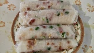 Dim Sum Rice Noodle Rolls Authentic Chinese Recipe [upl. by Dnalwor725]