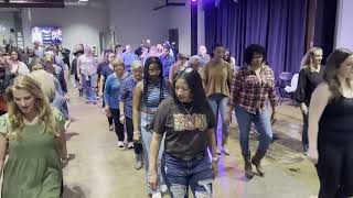 Sound Of The Beat Line Dance Teach at The Electric Belle Stovehouse [upl. by Ettevahs]