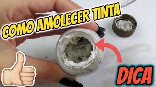 Como AMOLECER tinta para PINTURA  Luciana Queiróz [upl. by Yramanna]