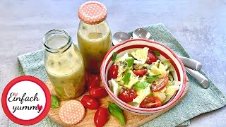 Salatsauce für Blattsalate 🥗 auf Vorrat Thermomix® TM5TM6 [upl. by Ahsikar915]