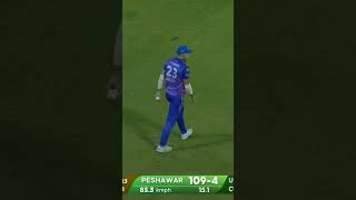 Tom KohlerCadmore Wicket MSvPZ HBLPSL9 KhulKeKhel SportsCentral Shorts M2A1A [upl. by Bond339]