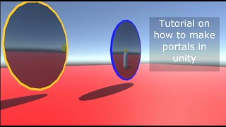 Portal Tutorial in Unity  Part 1 [upl. by Atinaej]