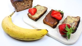 BANANENBROT OHNE ZUCKER ♥  Lecker backen mit Vabelhaft [upl. by Auj]