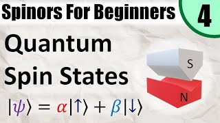 Spinors for Beginners 4 Quantum Spin States SternGerlach Experiment [upl. by Alikat792]