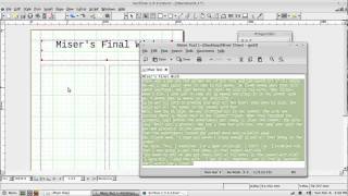 Scribus Video Tutorial  Part 2  Creating a Simple Poster [upl. by Nahum]