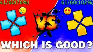 LETEST VERSION🔥PPSSPP VS PPSSPP GOLD EMULATOR  Which Is Better Between Ppsspp And Ppsspp Gold [upl. by Kreiker]