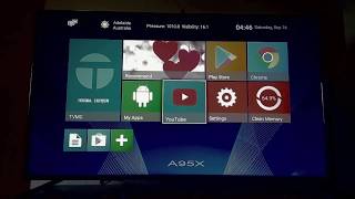 Alphawise A95X R1 Android TV Box Unboxing and Review [upl. by Colbert]