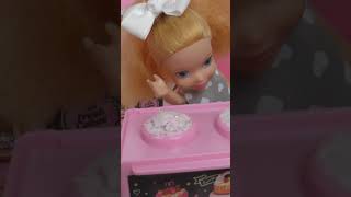 Elsie and Annie at Barbies Baking Class dolls baking httpsyoutubesaps0rs8mI [upl. by Rednirah272]