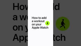 How to add a workout on your Apple Watch  Apple Support [upl. by Ajroj291]