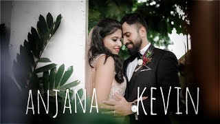 Anjana amp Kevin Kuttothara  Christian Wedding Highlights 2022  Adam Lights [upl. by Doownil]